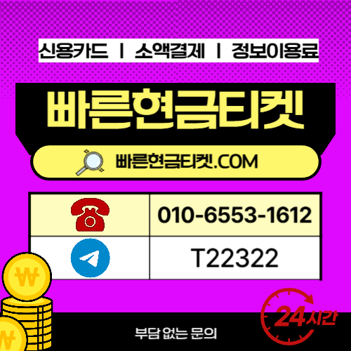 신용카드한도현금화